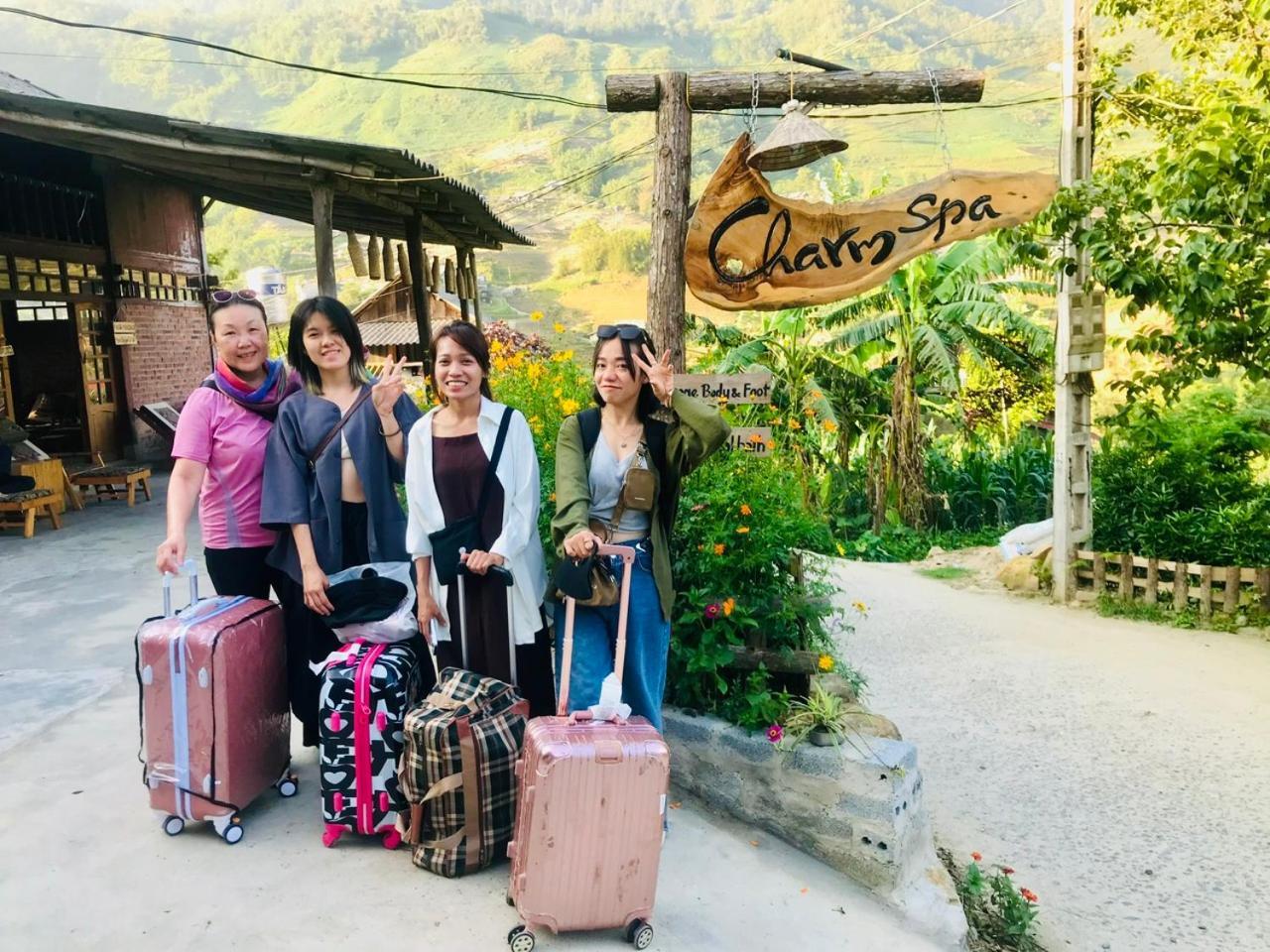 Charm Spa & Homestay Lao Tchay Esterno foto