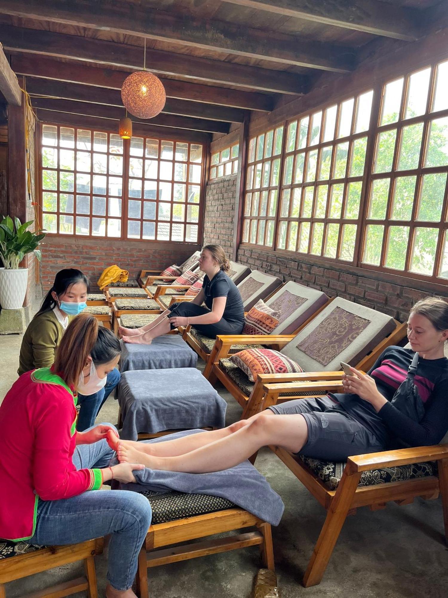Charm Spa & Homestay Lao Tchay Esterno foto